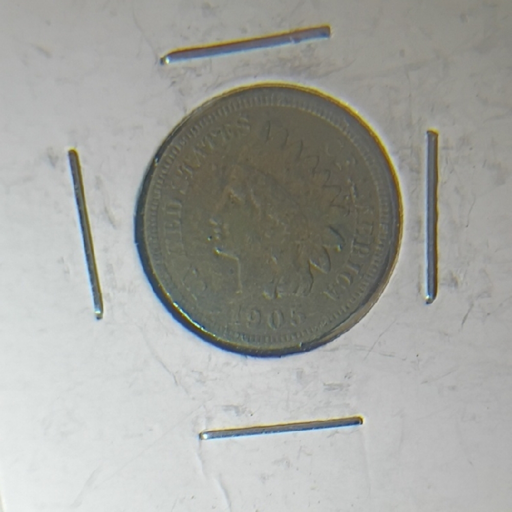 Vintage Coin with Native American Head Design
